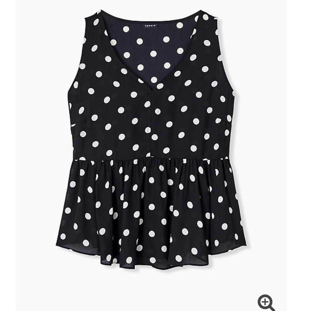 Peplum tank - Torrid Size 1